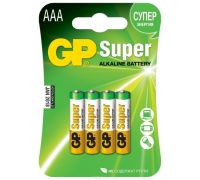 Батарейка алкалиновая GP Super AAA SR4